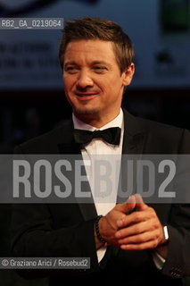 67th Venice International Film Festival - Venice September 8, 2010 - Red Carpet of the film The Town - Actor Jeremy Renner