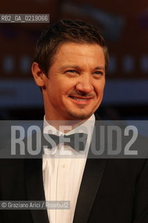 67th Venice International Film Festival - Venice September 8, 2010 - Red Carpet of the film The Town - Actor Jeremy Renner