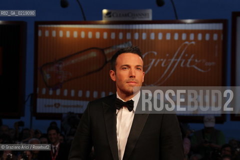 67th Venice International Film Festival - Venice September 8, 2010 - Red Carpet of the film The Town - The director Ben Affleck