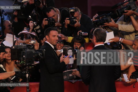 67th Venice International Film Festival - Venice September 8, 2010 - Red Carpet of the film The Town - The director Ben Affleck