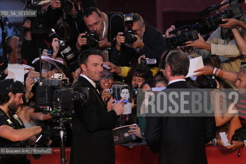 67th Venice International Film Festival - Venice September 8, 2010 - Red Carpet of the film The Town - The director Ben Affleck