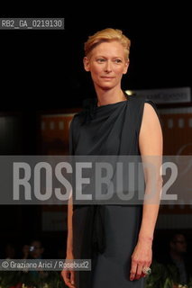 67th Venice International Film Festival - Venice September 8, 2010 - Red Carpet of the film Venus Noire - Tilda Swinton, actress