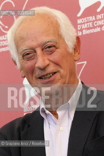 67th Venice International Film Festival - Venice September 9, 2010 - Photocall of the film Notizie degli Scavi - The director Emidio Greco