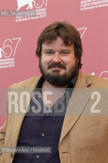 67th Venice International Film Festival - Venice September 9, 2010 - Photocall of the film Notizie degli Scavi - Actor Giuseppe Battiston