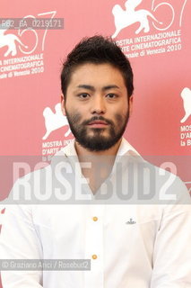 67th Venice International Film Festival - Venice September 9, 2010 - Photocall of the film Jusan-Nin No Shikaku (13 assassins) - Actor Takayuki Yamada