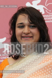 67th Venice International Film Festival - Venice September 9, 2010 - Photocall of the film That Girl In Yellow Boots - Actress Puja Sarup