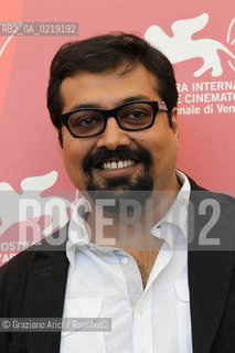 67th Venice International Film Festival - Venice September 9, 2010 - Photocall of the film That Girl In Yellow Boots - The director Anurag Kashyap