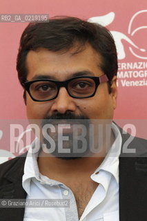 67th Venice International Film Festival - Venice September 9, 2010 - Photocall of the film That Girl In Yellow Boots - The director Anurag Kashyap