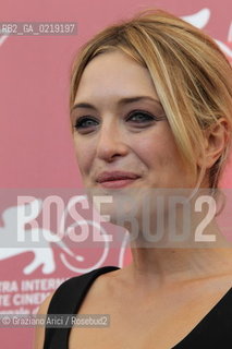 67th Venice International Film Festival - Venice September 9, 2010 - Photocall of the film 20 sigarette -  Prize Controcampo Italiano - Actress Carolina Crescentini.