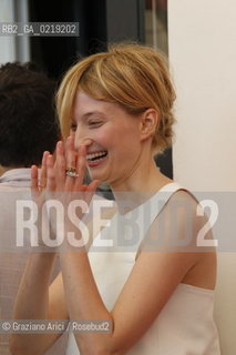 67th Venice International Film Festival - Venice September 9, 2010 - Photocall of the film La Solitudine Dei Numeri Primi - Actress Alba Rohrwacher