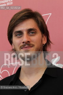 67th Venice International Film Festival - Venice September 9, 2010 - Photocall of the film La Solitudine Dei Numeri Primi - Actor Luca Marinella