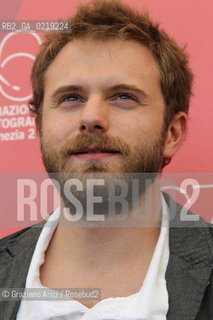 67th Venice International Film Festival - Venice September 9, 2010 - Photocall of the film La Solitudine Dei Numeri Primi - Author of the novel, co-screenwriter Paolo Giordano