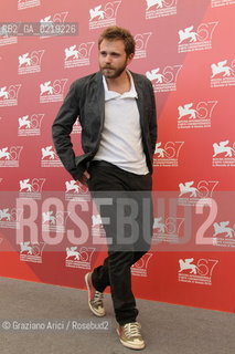 67th Venice International Film Festival - Venice September 9, 2010 - Photocall of the film La Solitudine Dei Numeri Primi - Author of the novel, co-screenwriter Paolo Giordano