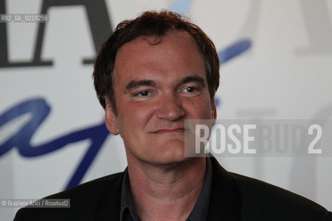 67th Venice International Film Festival - Venice September 9, 2010 - Director Quentin Tarantino receives the prize Nastro dArgento