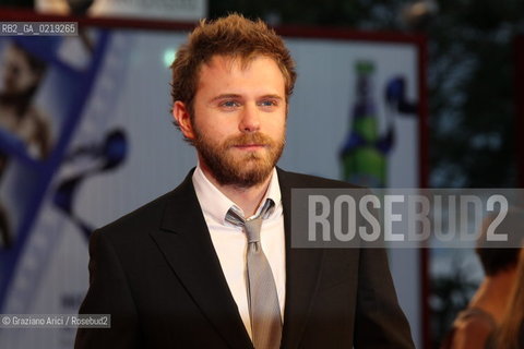 67th Venice International Film Festival - Venice September 9, 2010 - Red carpet of the film La Solitudine Dei Numeri Primi - Author of the novel, co-screenwriter Paolo Giordano