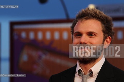 67th Venice International Film Festival - Venice September 9, 2010 - Red carpet of the film La Solitudine Dei Numeri Primi - Author of the novel, co-screenwriter Paolo Giordano