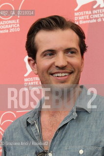 67th Venice International Film Festival - Venice September 10, 2010 - Photocall of the film Road To Nowhere. Actor Tygh Runyan