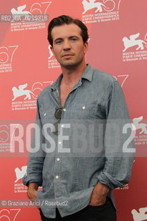 67th Venice International Film Festival - Venice September 10, 2010 - Photocall of the film Road To Nowhere. Actor Tygh Runyan