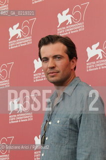 67th Venice International Film Festival - Venice September 10, 2010 - Photocall of the film Road To Nowhere. Actor Tygh Runyan