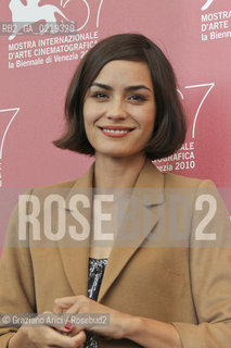 67th Venice International Film Festival - Venice September 10, 2010 - Photocall of the film Road To Nowhere. Actress Shannyn Sossamon