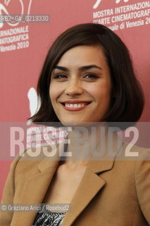 67th Venice International Film Festival - Venice September 10, 2010 - Photocall of the film Road To Nowhere. Actress Shannyn Sossamon
