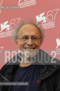67th Venice International Film Festival - Venice September 10, 2010 - Photocall of the film Road To Nowhere. The director Monte Hellman