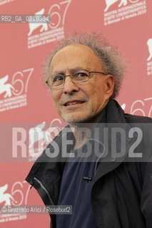 67th Venice International Film Festival - Venice September 10, 2010 - Photocall of the film Road To Nowhere. The director Monte Hellman