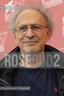 67th Venice International Film Festival - Venice September 10, 2010 - Photocall of the film Road To Nowhere. The director Monte Hellman