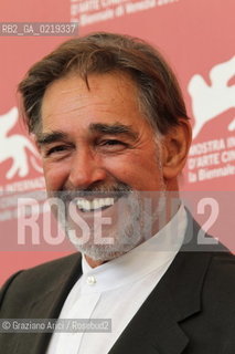 67th Venice International Film Festival - Venice September 10, 2010 - Photocall of the film Road To Nowhere. Actor Fabio Testi
