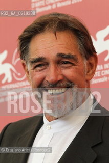 67th Venice International Film Festival - Venice September 10, 2010 - Photocall of the film Road To Nowhere. Actor Fabio Testi