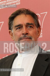 67th Venice International Film Festival - Venice September 10, 2010 - Photocall of the film Road To Nowhere. Actor Fabio Testi