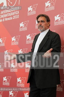 67th Venice International Film Festival - Venice September 10, 2010 - Photocall of the film Road To Nowhere. Actor Fabio Testi