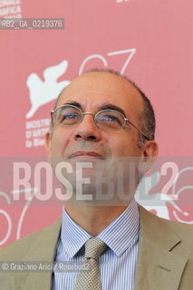 67th Venice International Film Festival - Venice September 10, 2010 - Photocall of the film LUltimo Gattopardo - Ritratto di Goffredo Lombardo - The director Giuseppe Tornatore
