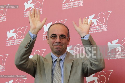 67th Venice International Film Festival - Venice September 10, 2010 - Photocall of the film LUltimo Gattopardo - Ritratto di Goffredo Lombardo - The director Giuseppe Tornatore