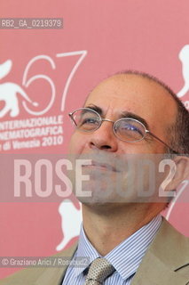 67th Venice International Film Festival - Venice September 10, 2010 - Photocall of the film LUltimo Gattopardo - Ritratto di Goffredo Lombardo - The director Giuseppe Tornatore