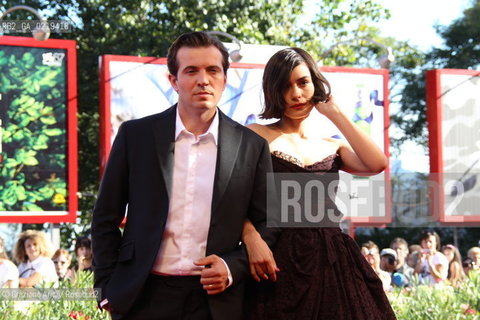 67th Venice International Film Festival - Venice September 10, 2010 - Red Carpet of the film Road To Nowhere.  Actors Shannyn Sossamon with Tygh Runyan