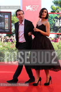 67th Venice International Film Festival - Venice September 10, 2010 - Red Carpet of the film Road To Nowhere.  Actors Shannyn Sossamon with Tygh Runyan