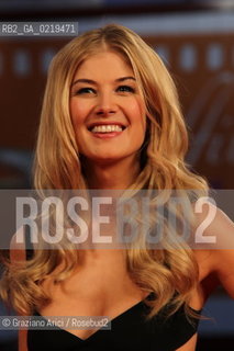 67th Venice International Film Festival - Venice September 10, 2010 - Red Carpet of the film Barneys Version - Actress Rosamund Pike