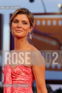 67th Venice International Film Festival - Venice September 10, 2010 - Red Carpet of the film Barneys Version - Vittoria Puccini actress