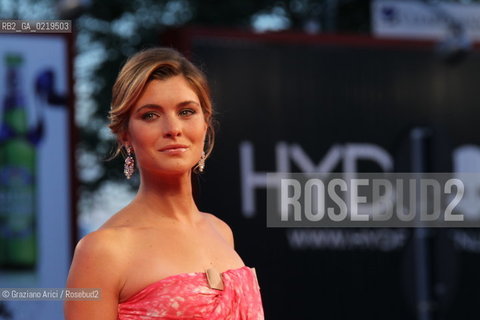 67th Venice International Film Festival - Venice September 10, 2010 - Red Carpet of the film Barneys Version - Vittoria Puccini actress