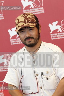 67th Venice International Film Festival - Venice September 11, 2010 - Photocall Director Takashi Shimizu for Persol 3D Award