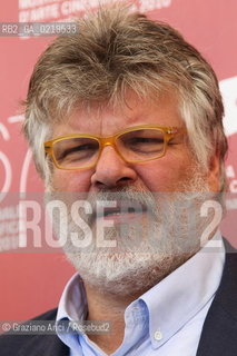 67th Venice International Film Festival - Venice September 11, 2010 - Photocall of the film Sei Venezia - The director Carlo Mazzacurati.