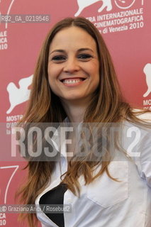 67th Venice International Film Festival - Venice September 11, 2010 - Photocall of the film Lope - Actress Leonor Watling.