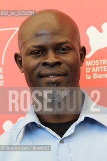 67th Venice International Film Festival - Venice September 11, 2010 - Photocall of the film The Tempest - Actor Djimon Hounsou.