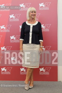 67th Venice International Film Festival - Venice September 11, 2010 - Photocall of the film The Tempest - Actress Helen Mirren.