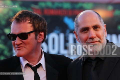 67th Venice International Film Festival - Venice September 11, 2010 - Red Carpet of The Awards at the 67th Venice Film Festival - The president of the Jury, Quentin Tarantino