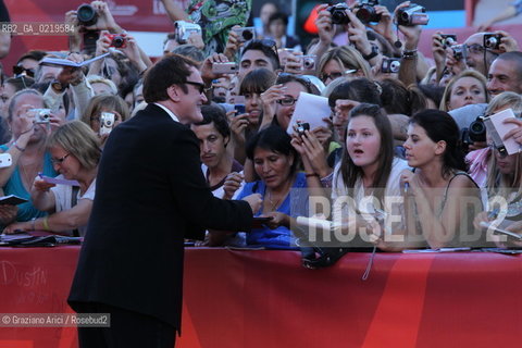 67th Venice International Film Festival - Venice September 11, 2010 - Red Carpet of The Awards at the 67th Venice Film Festival - The president of the Jury, Quentin Tarantino