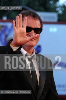 67th Venice International Film Festival - Venice September 11, 2010 - Red Carpet of The Awards at the 67th Venice Film Festival - The president of the Jury, Quentin Tarantino
