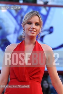 67th Venice International Film Festival - Venice September 11, 2010 - Red Carpet of the Awards at the 67th Venice Film Festival - Carolina Beng, actress