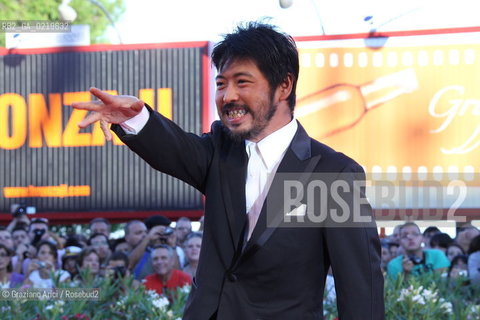 67th Venice International Film Festival - Venice September 11, 2010 - Red Carpet of the Awards at the 67th Venice Film Festival - Film Senritsu Meikyu 3D - Director Takashi Shimizu